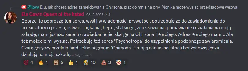 Ela Gawin na wojennej ściezce z Ohirsonem i Kordim
