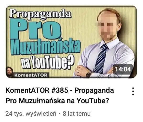 Ator straszy imigrantami