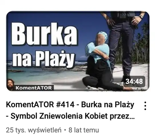 Ator straszy imigrantami