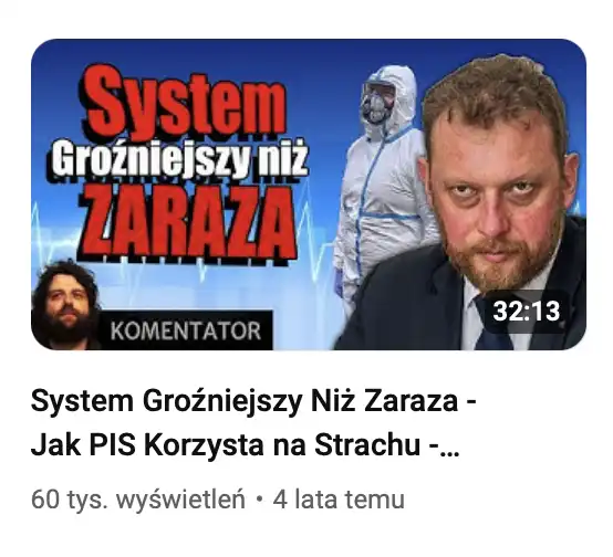 Ator twierdzi ze PiS korzysta ze strachu