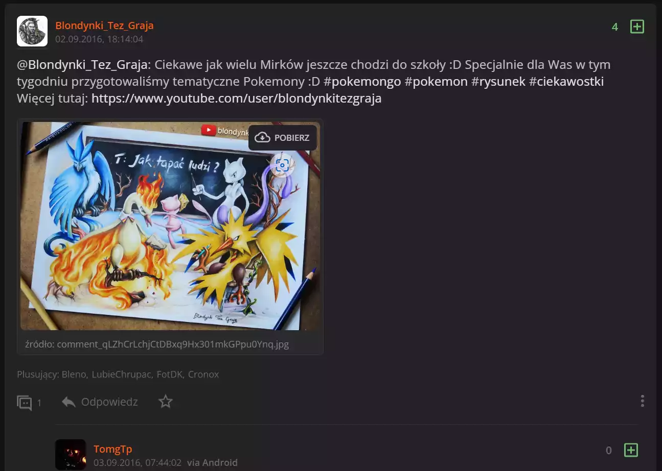 Zarabianie na własności intelektualnej przez kanał Blondynki Też Grają