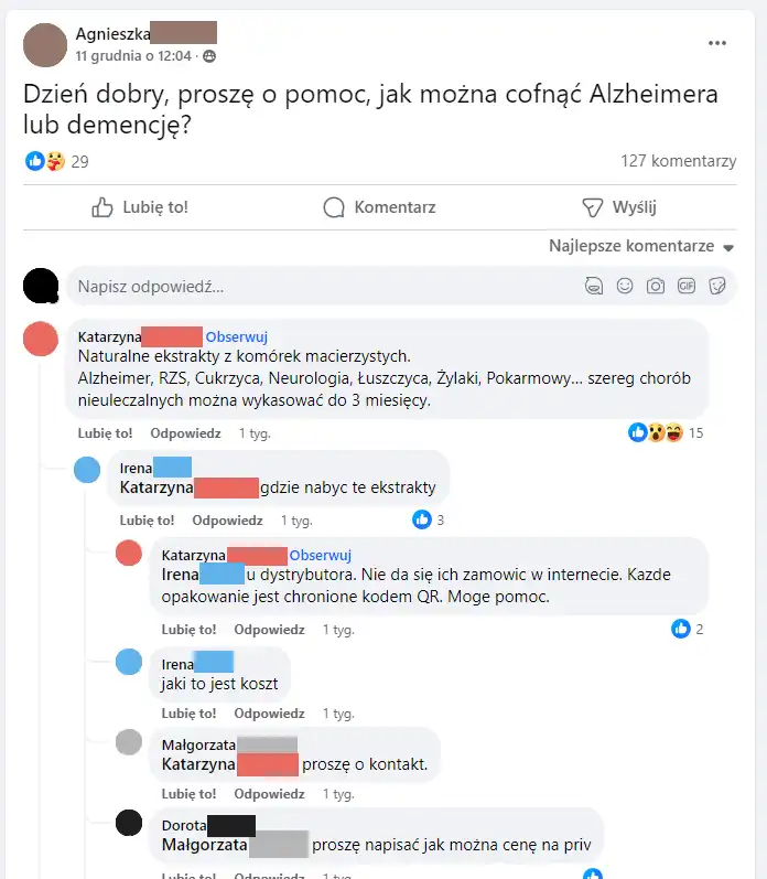 Plasterki na Alzeimera