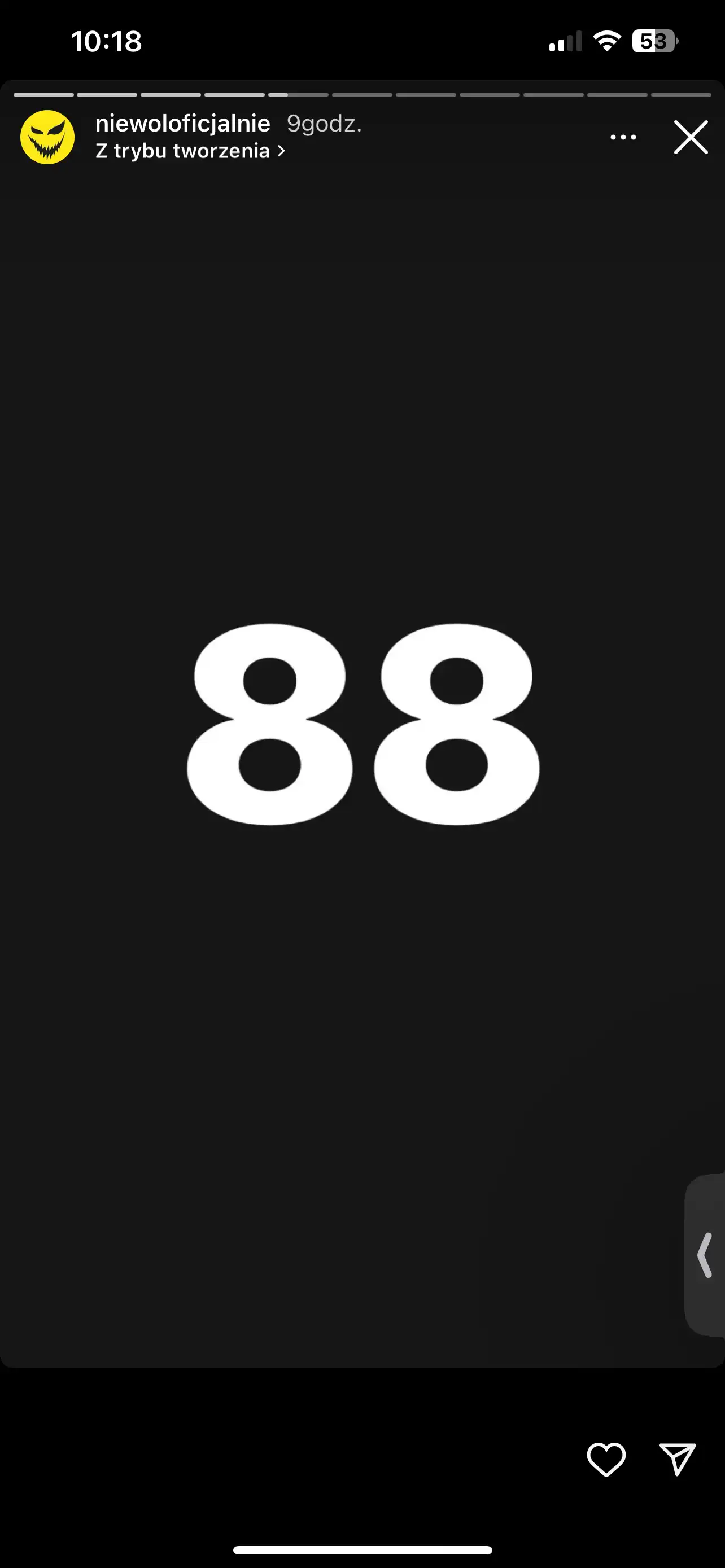 treści prezentowane przez Konrada Niewolskiego na jego usuniętym instagramie